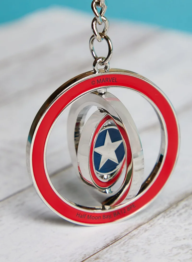 Half Moon Bay Captain America Keyring