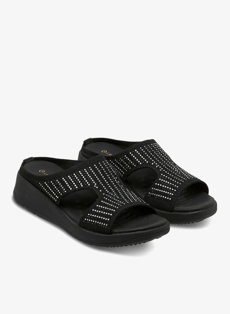 Le Confort Women Flynkit Wedge Heel Slide Sandals Ramadan Collection