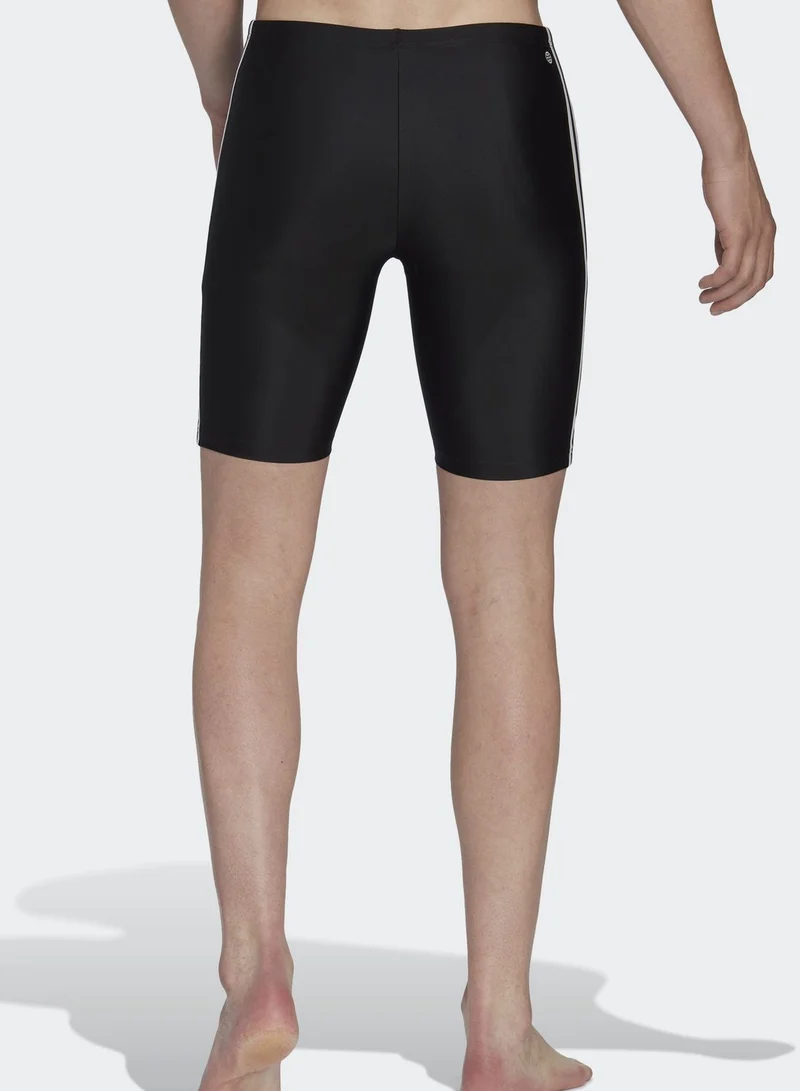 Adidas 3Stripes Jam Black Swim Swimwear 26