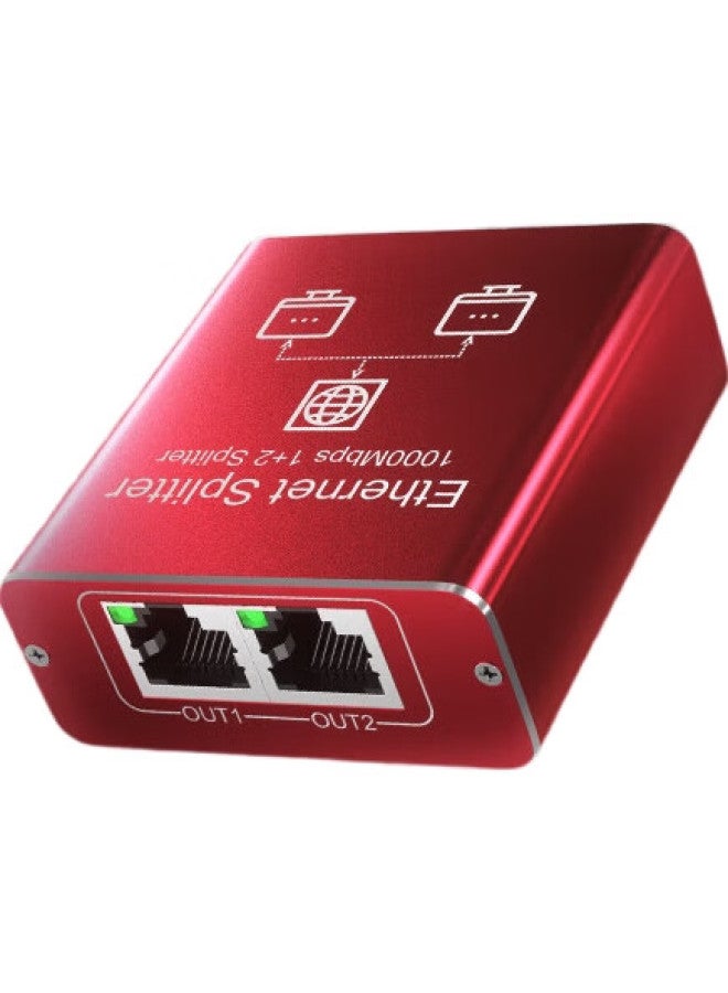Keeplink Kp-9000 Network Cable Splitter, Gigabit Switch, One-To Network Port Adapter, Network Switch Hub Splitter - Image 3