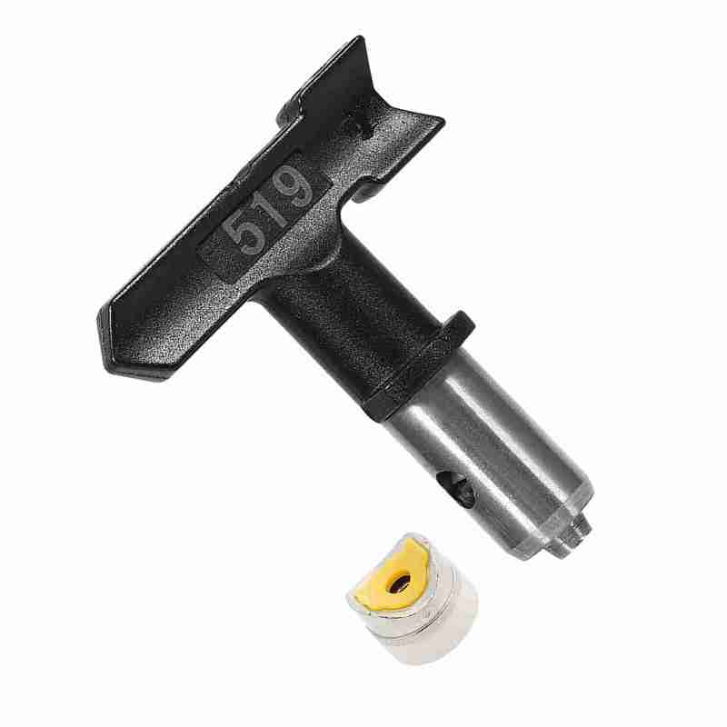 Airless Spray Gun Tip: Tungsten Steel Nozzle, Durable Construction, Easy Operation - Reversible Spray Tip for Interior Exterior Residential Commercial Painting Projects - Image 2