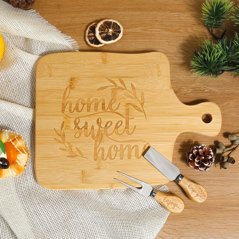 Elysirise House Warming Gifts New Home,New Home Gifts Ideas,Housewarming Gift,Closing Gift for Home Buyers,House Warming Basket with Mugs Cutting Board Candle - Image 4