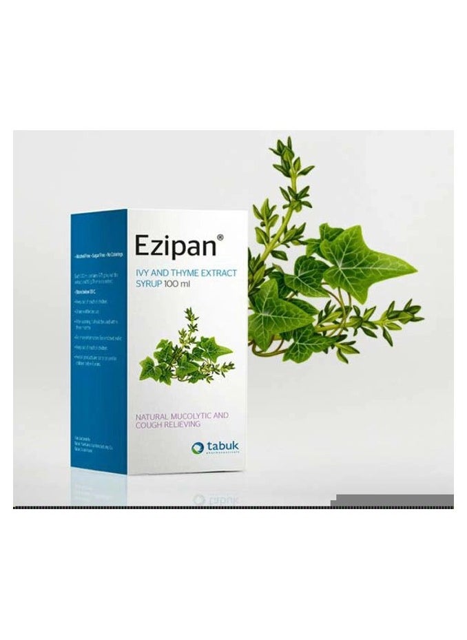 EZIPAN - Ivy And Thyme Extract  Syrup 100 ml - Image 1