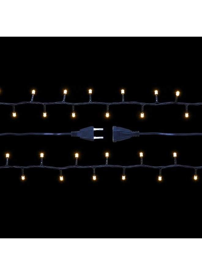 Eid Lights, 50M 500 LED Curtain Lights, Warm White String Lights for Bedroom, Home Indoor Outdoor Garden Party Decoration, for Birthday & Wedding - Image 2