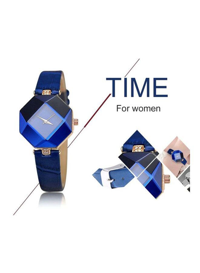 Women's Water Resistant Analog Watch ZS570801 - 30 mm - Blue - Image 2