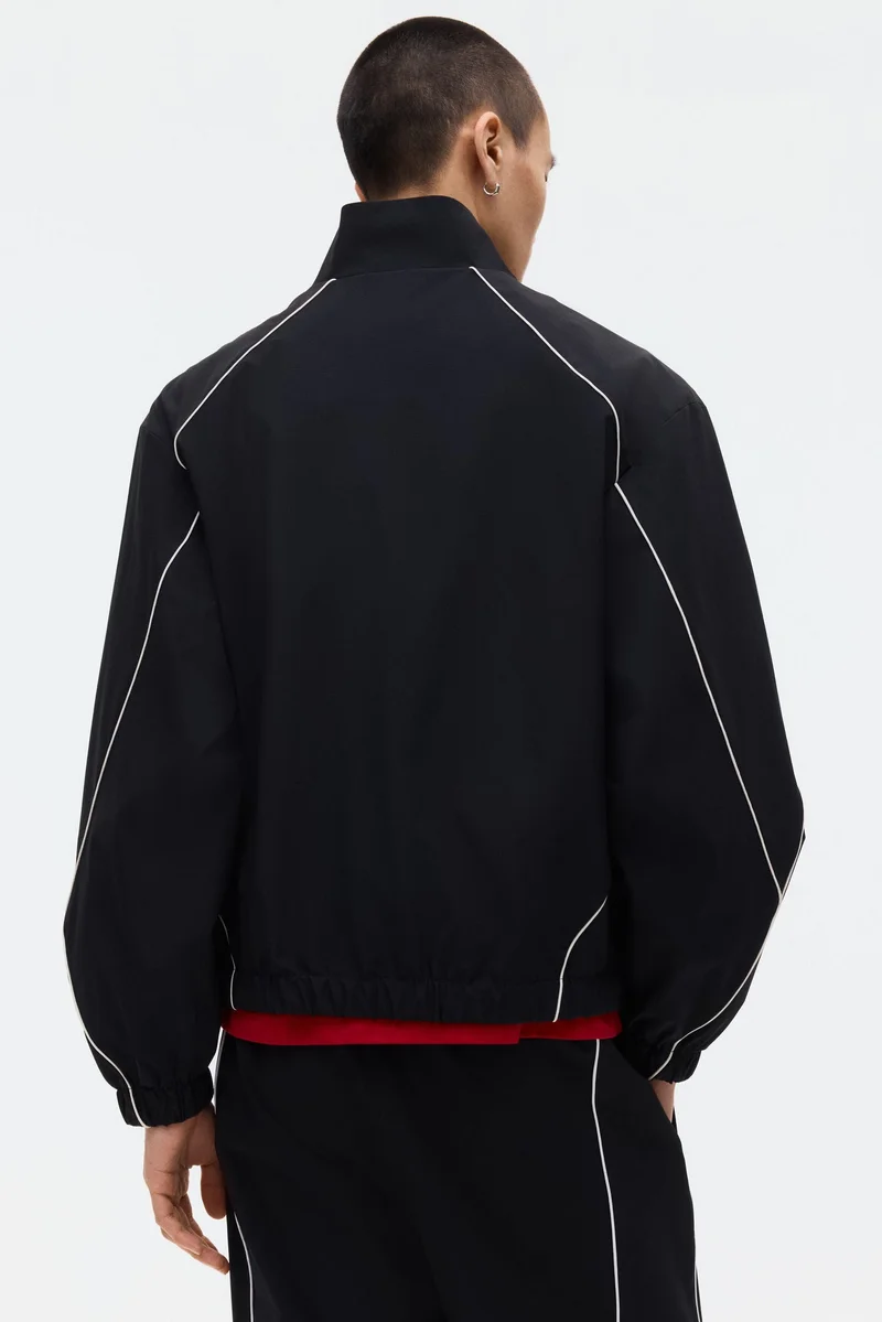 H&M  Loose Fit Printed nylon track jacket for Men | Best Price UAE