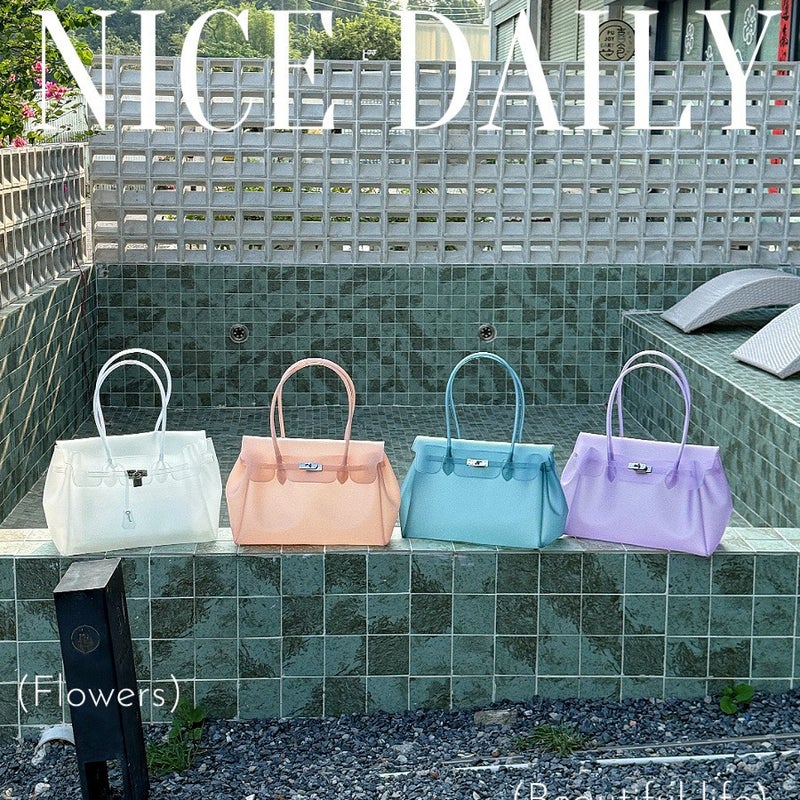TPU Jelly Tote Bag 2026 Summer Commuter Large Capacity Handbag - Image 2