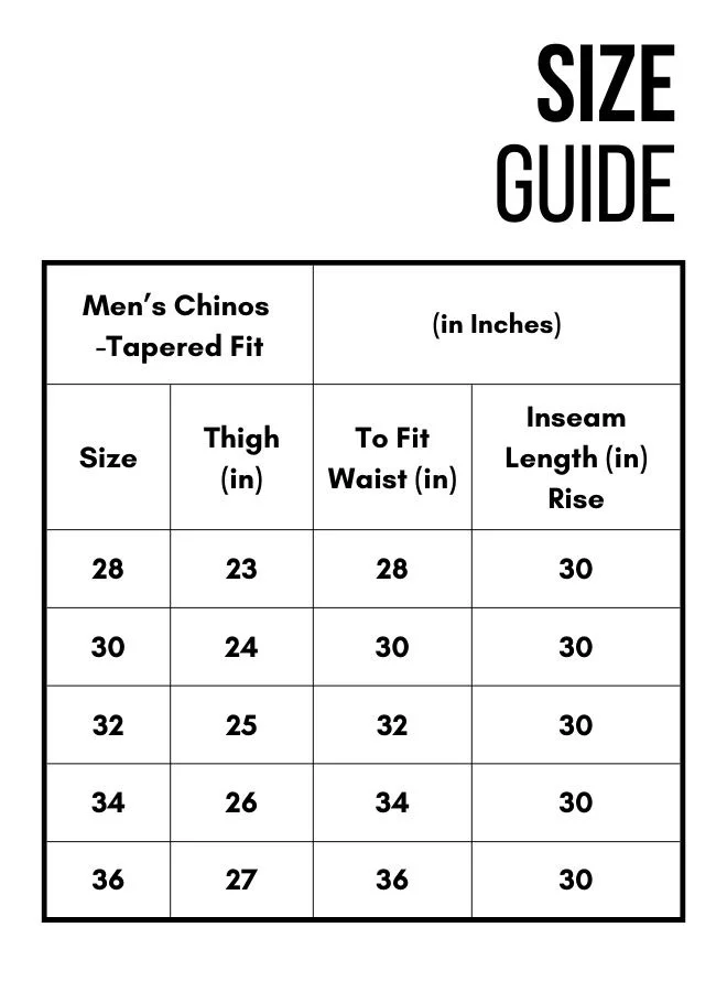 Dennis Lingo Men's Black Tapered Fit Cotton Chino