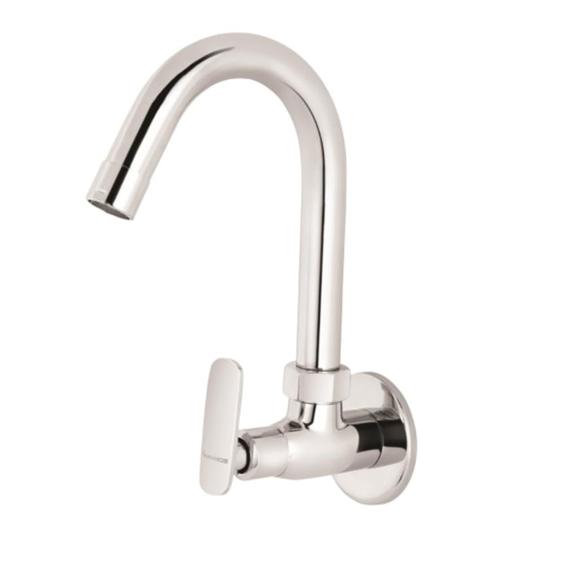 Somany Bathware Elara Series Sink Cock with Swinging Spout Tap for Bathroom - Image 1