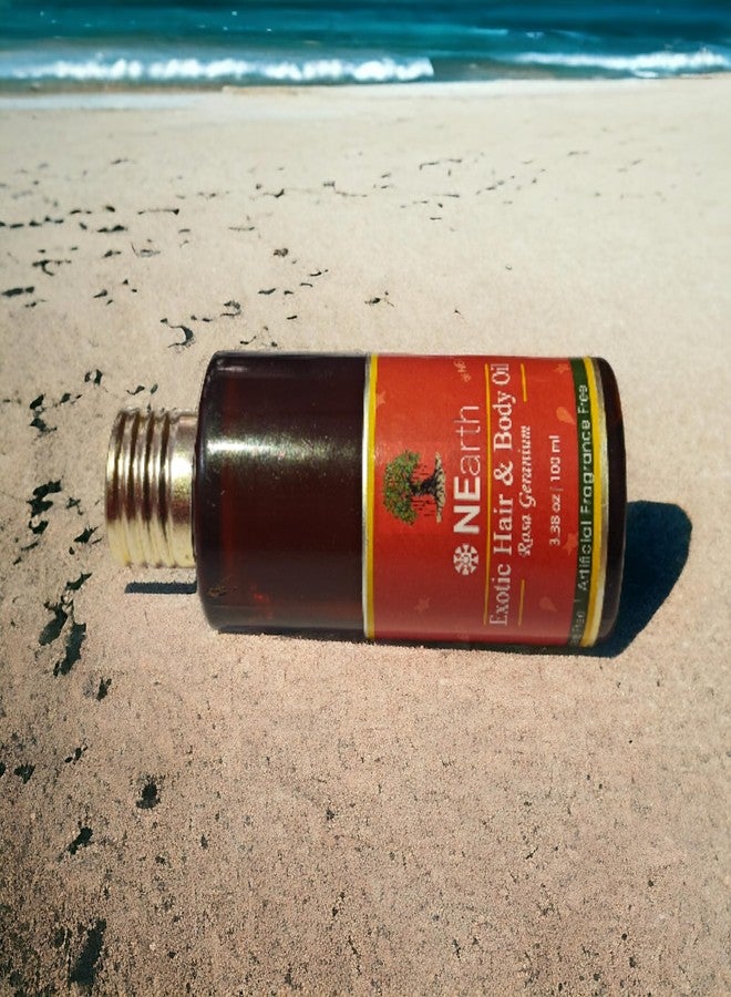 ONEarth Exotic Hair and Body Oil Rellief from stress headache and body pain - Image 2