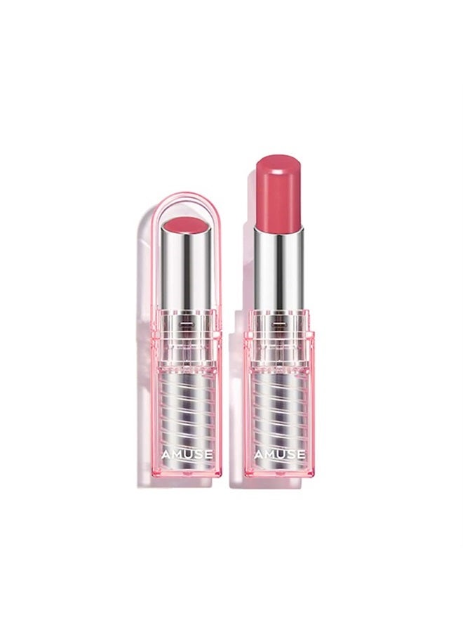 Amuse DEW BALM with Rich Moisture and Hydration Vegan Makeup Buildable Sheer Color Tint (06 DEW ROSE) - Image 1