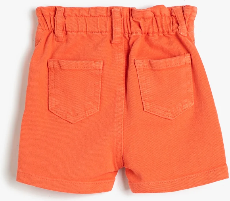 كوتون Cotton Shorts with Pockets Elastic Waist Cotton