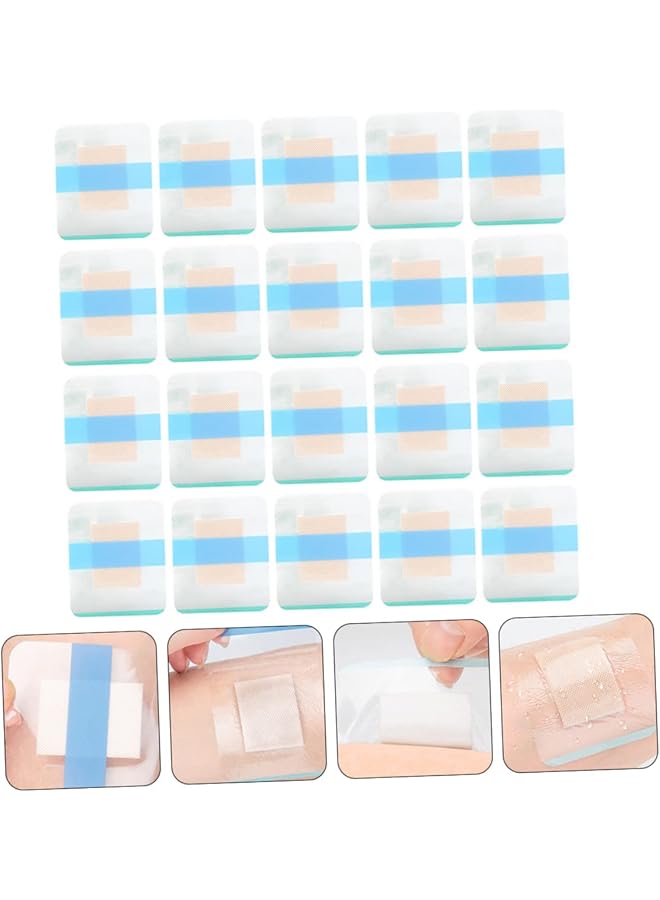 erorex Navel Patch 50Pcs Navel Stickers Comfortable Baby Pu High Elastic Transparent Waterproof Material  - Image 5