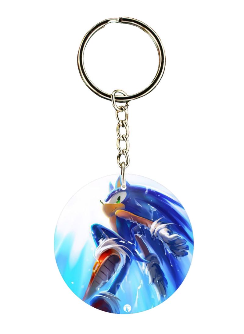 RKN Double Sided Sonic Printed Keychain