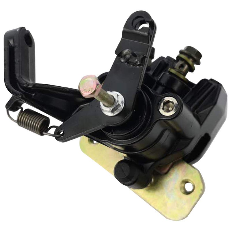 M MATI Rear Brake Caliper Assembly with Parking Brake for Honda TRX250X TRX300EX TRX300X Fourtrax Sportrax with Bracket Brake Pads 43250HM3305