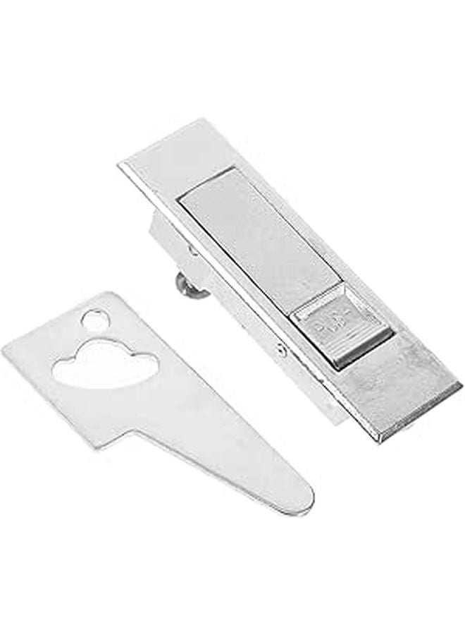 Heavy Duty Push Button Cabinet Lock For Electrical And File Cabinets White Pearl - Image 1