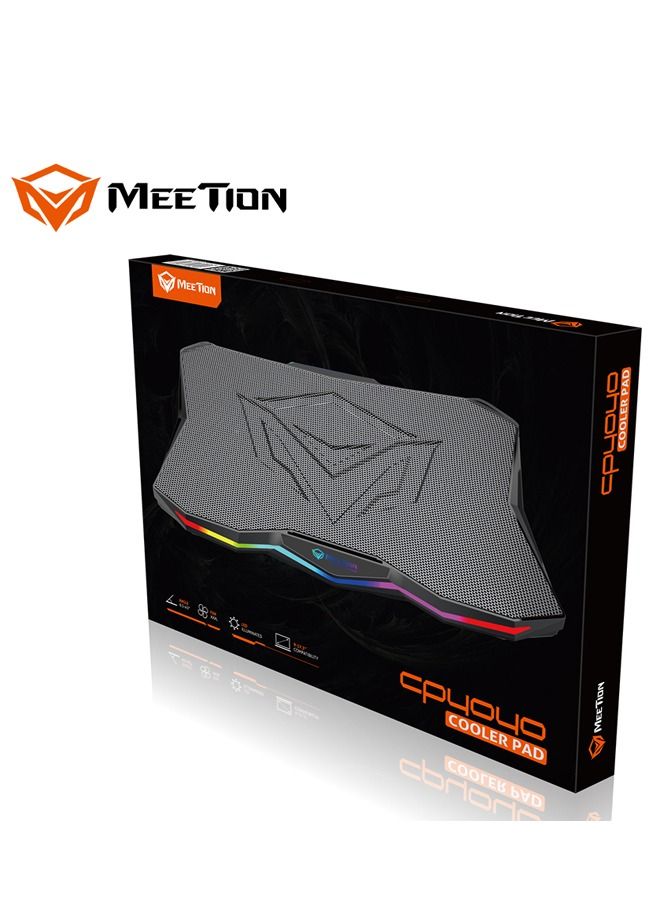MEETION Adjustable inclination big fan cooling pad CP4040 - Image 5