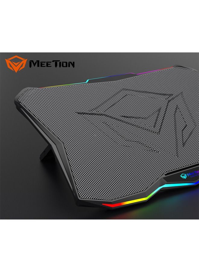 MEETION Adjustable inclination big fan cooling pad CP4040 - Image 4