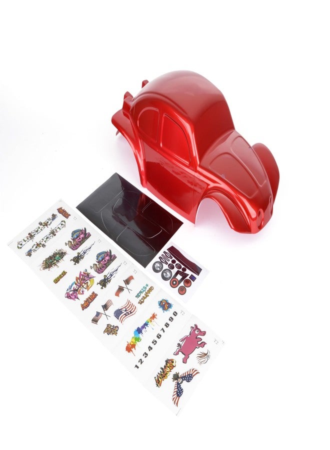 SummitLink Custom Body Red Compatible for 1/10 Scale RC Car or Truck (Truck not Included) SSB-R-01 - Image 2