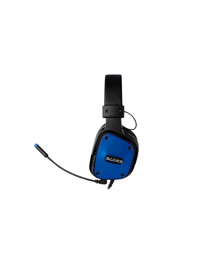 Sades SADES D-Power (SA-722) Gaming Headphone - Blue  - Image 2