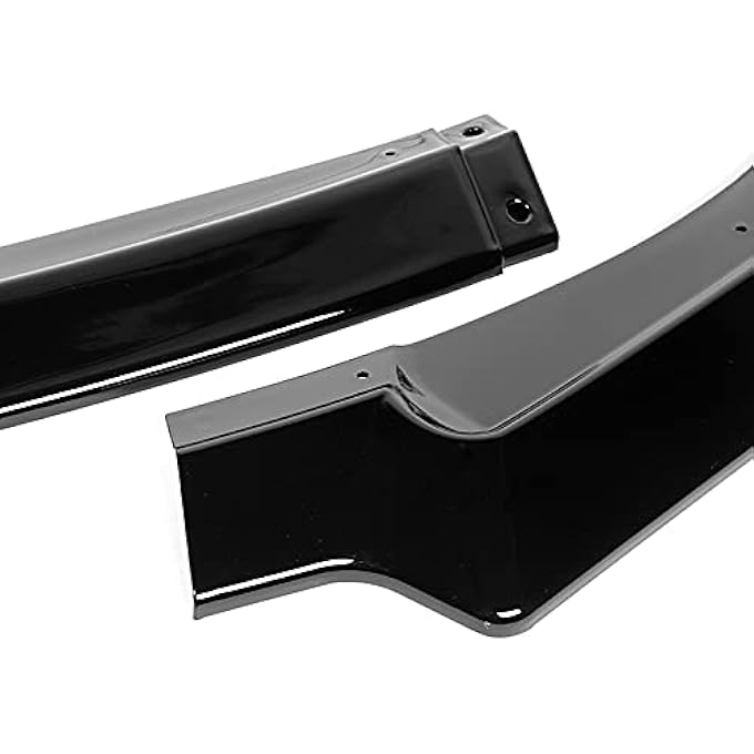 DriftX Performance 3pcs Front Bumper Splitter Spoiler Lip Compatible With 2018 2019 2020 2021 Kia Stinger GT-Line CK-Style, Air-Dam-Chin-Diffuser (Painted Black), 37x5x9 - Image 2