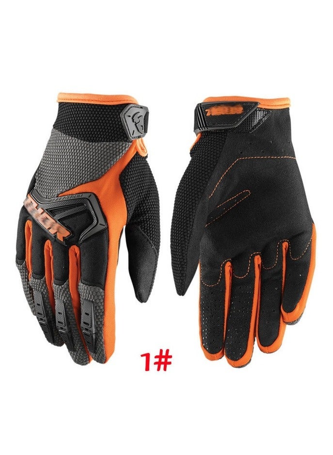 Fox New Off-road Motorcycle Racing Mountain Bike Riding All Finger Gloves - Image 1