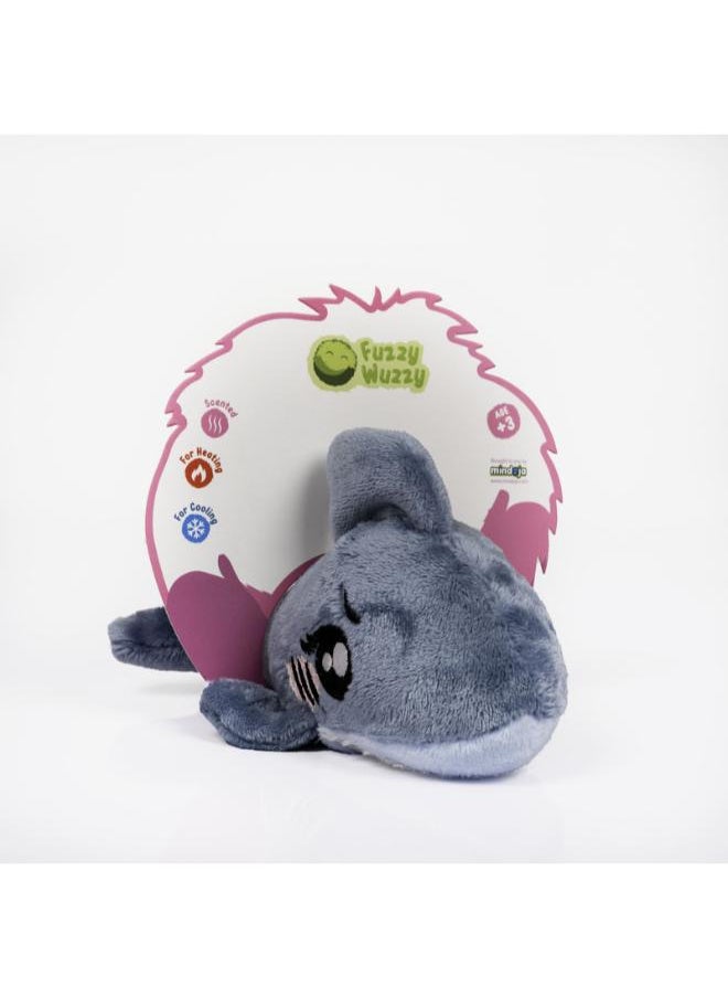 Fuzzy Wuzzy - Pearl the Baby Blue Shark Heat & Cool Toy - Image 1