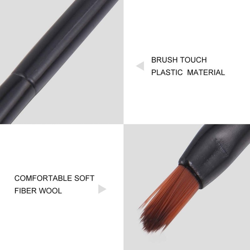 Soft And Multifunctional Fiber For Daily Makeup Lip Brush for Lipstick Retractable Lip Liner Brushes Retractable Lip Brush Applicators Flat Lipstick Gloss Creams Portable - Image 1