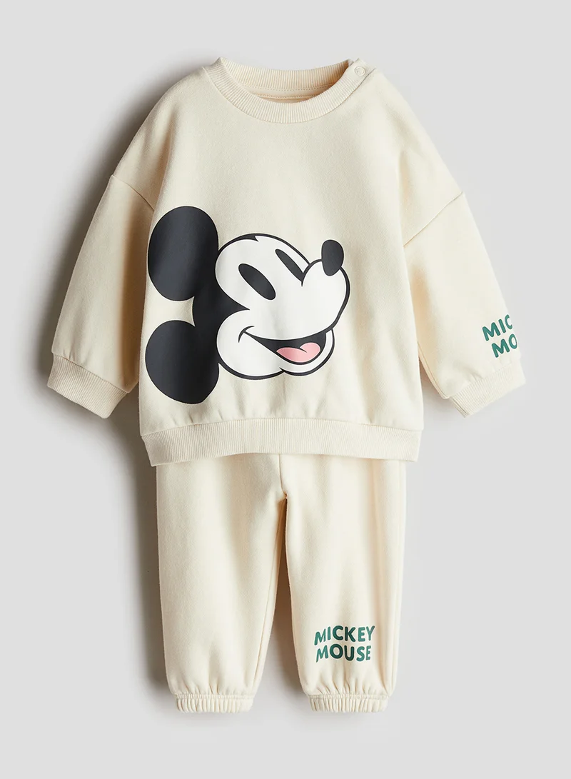H&M 2-Piece Motif-Detail Set