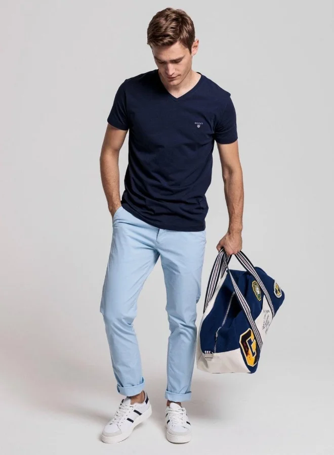GANT Gant Original Slim Fit V-Neck T-Shirt