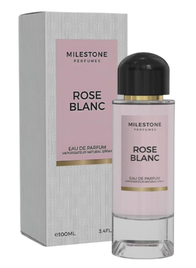 Milestone Rose Blanc Perfume For Women 100ml EDP - Image 1