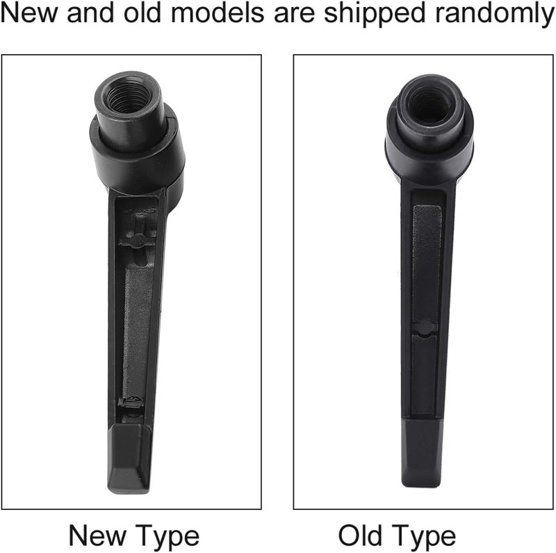 Wal front 4Pcs Clamping Lever Handle M4/5/6/8/10/12 Level Adjustable Handles Knob Female Thread Machinery Adjustable Handle Clamping Handle Lever (M5) - Image 3
