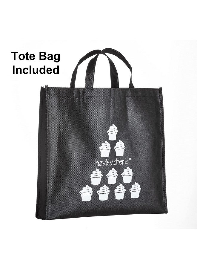 Hayley Cherie 4 Tier Cupcake Stand, Round Acrylic Cupcake Tower, Multi Tiered Circle Cake Stand, Large Clear Cupcake Holder for Dessert Display, Weddings, Graduations, Birthday Parties, Donut, Pastry, Cupcake Tree - Image 5