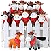 VercanMonth 42 Pcs Mini Stuffed Horses Animal 4 Inch Mini Plush Animal with Tiny Cowboy Hats and Bandana DIY Crafts for Dollhouse for Horse Year Adopt a Horse Theme First Rodeo Birthday PartyLight ColorCute - Image 2