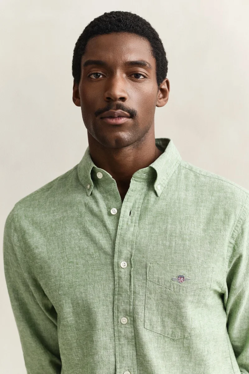 GANT Regular Cotton Linen Shirt