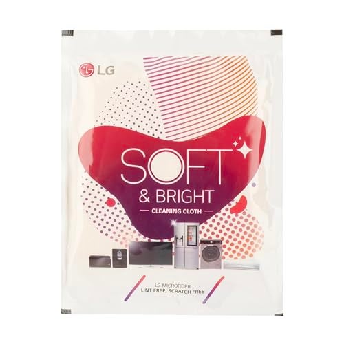 LG Cleaning Microfibre Cloths 3pcs 40x40cms Multi-Colour Highly Absorbent Lint and Streak Free Multi -Purpose (Part Code CLS31800203) - Image 1