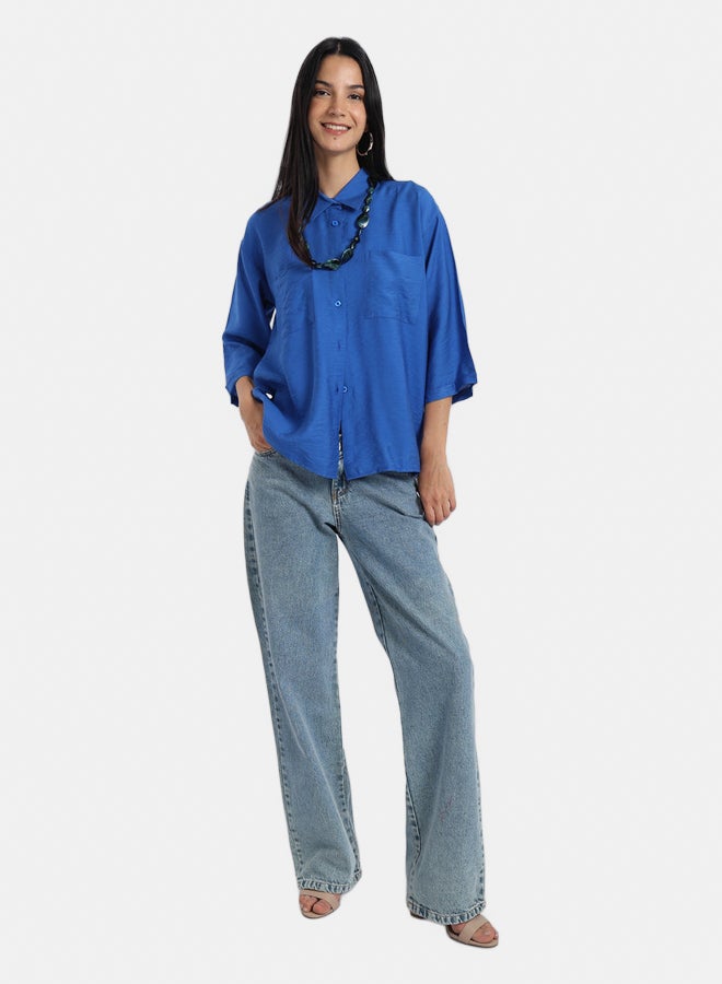 Carina Shirt with Chest Pockets - Image 5
