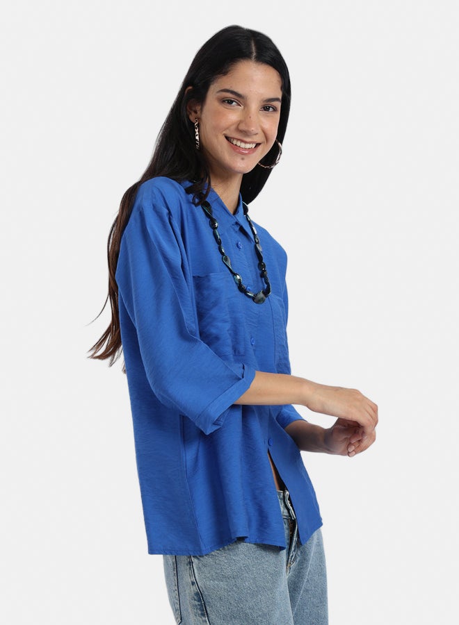 Carina Shirt with Chest Pockets - Image 2