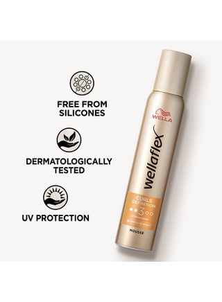 Wellaflex Curls Definition Mousse - 200Ml multicolour - view 5