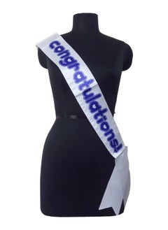 Atpata Funky Atpata Funky Congratulations Sash, Multicolor, Medium 