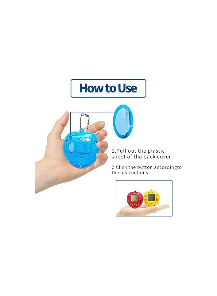Virtual Cyber Pet Toy Digital Pets Game Console Handheld Machine Mini Bag Electronic Animals Toy with Keychain for Children  - Image 2