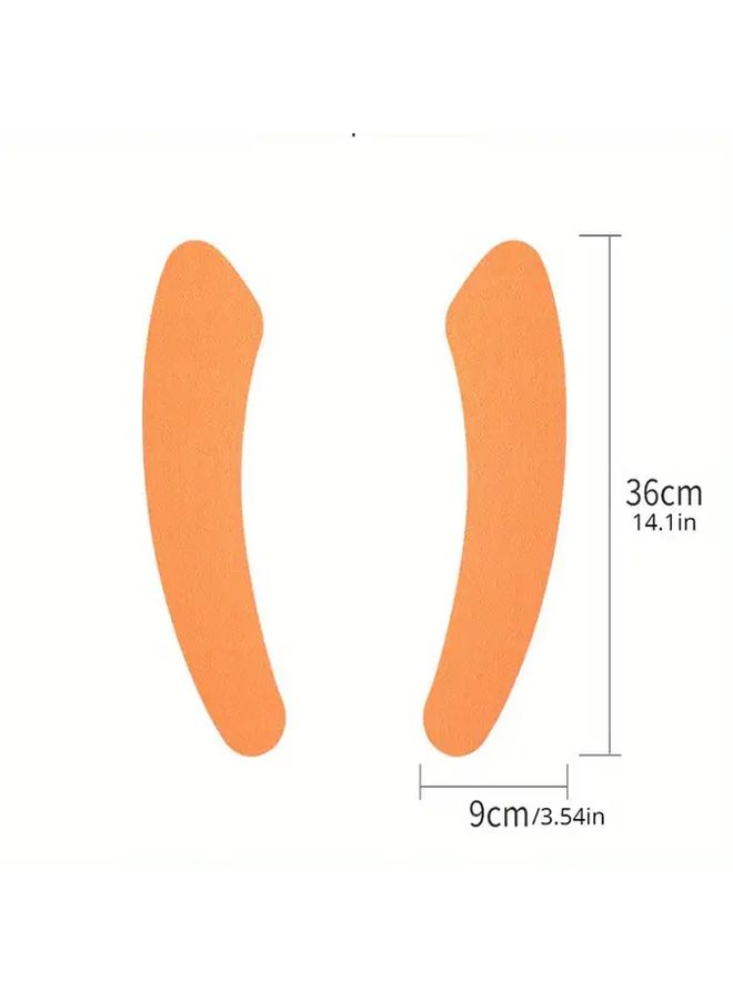 Yellow Adhesive Toilet Seat Cushion Easy to Clean Portable Polyurethane for Home Travel - Image 4