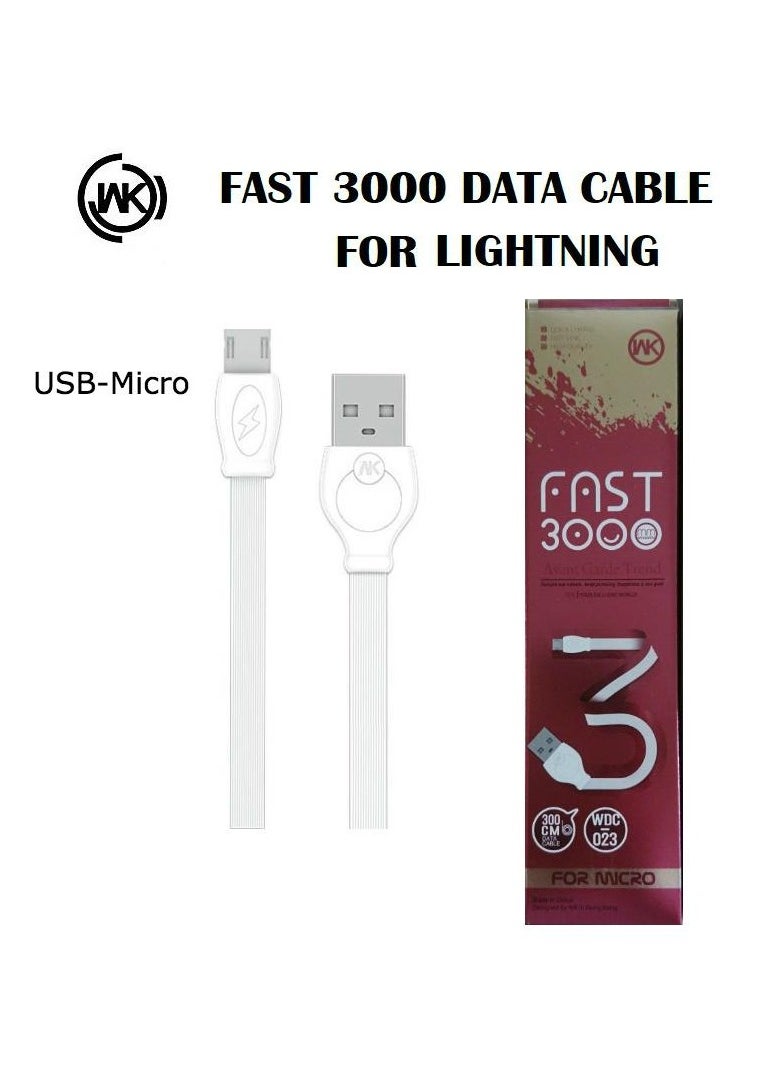 WK WK  Wdc-023 Fast Charging Micro USB 3m  - Image 1