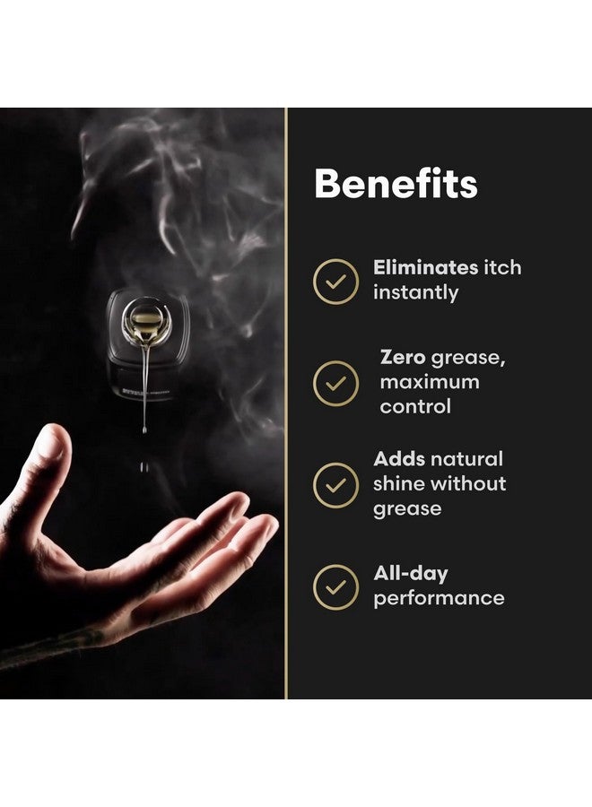 The Beard Struggle - Day Liquid Tonic Beard Oil - Platinum Collection, Surtr's Fury - Beard Oil for Men - Moisturize, Softens Hair, Reduces Itch - Day Time Beard Growth Oil (1 Fl oz) - Image 4