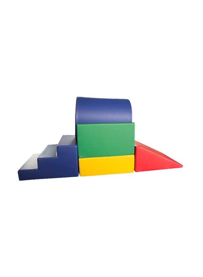 جساي تويز مجموعة اللعب الناعمة الداخلية الرغوة المتسلقين نفق تنزلق معدات التدريب - Image 3