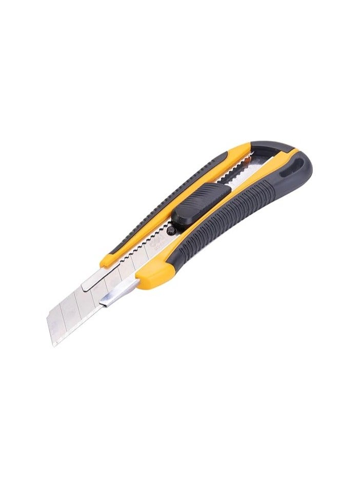 Deli E2064 Paper Cutter with 8 Snap off Blades, Assorted Cutting Knife 18mm - Image 2