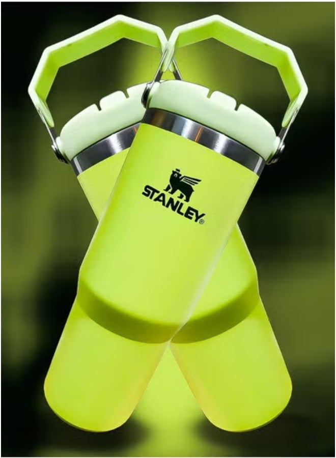 Stanley 30oz Tumbler – Stainless Steel Travel Mug with Reusable Straw – BPA Free, Eco Friendly & Dishwasher Safe – Leakproof FlowState Lid & Double Wall Insulation – Keeps Drinks Hot for 16 Hours & Cold for 24 Hours – Slim Base Fits Most Car Cup Holders – Rugged Ergonomic Handle for Travel, Work & Outdoor Adventures - Image 3