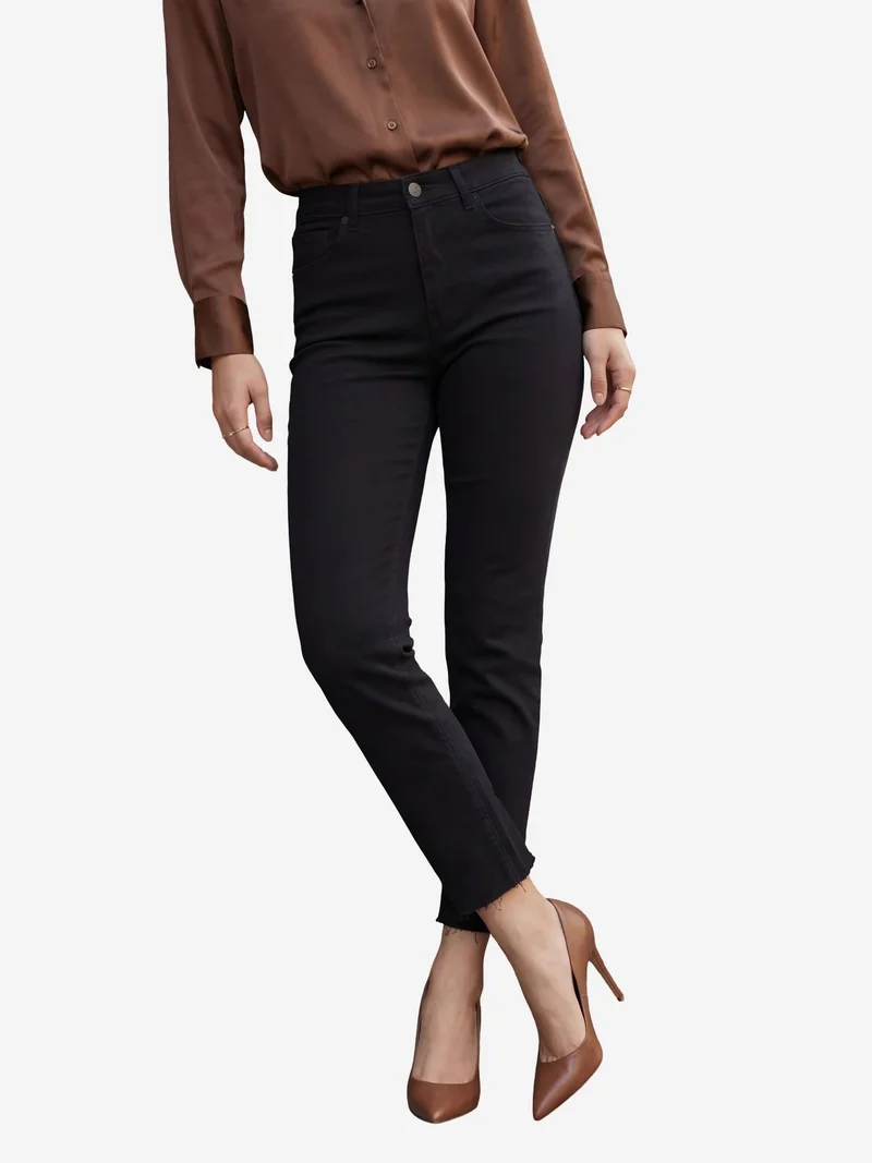 ماي فاشن MY FASHION High Waist Skinny Leg Denim Pants