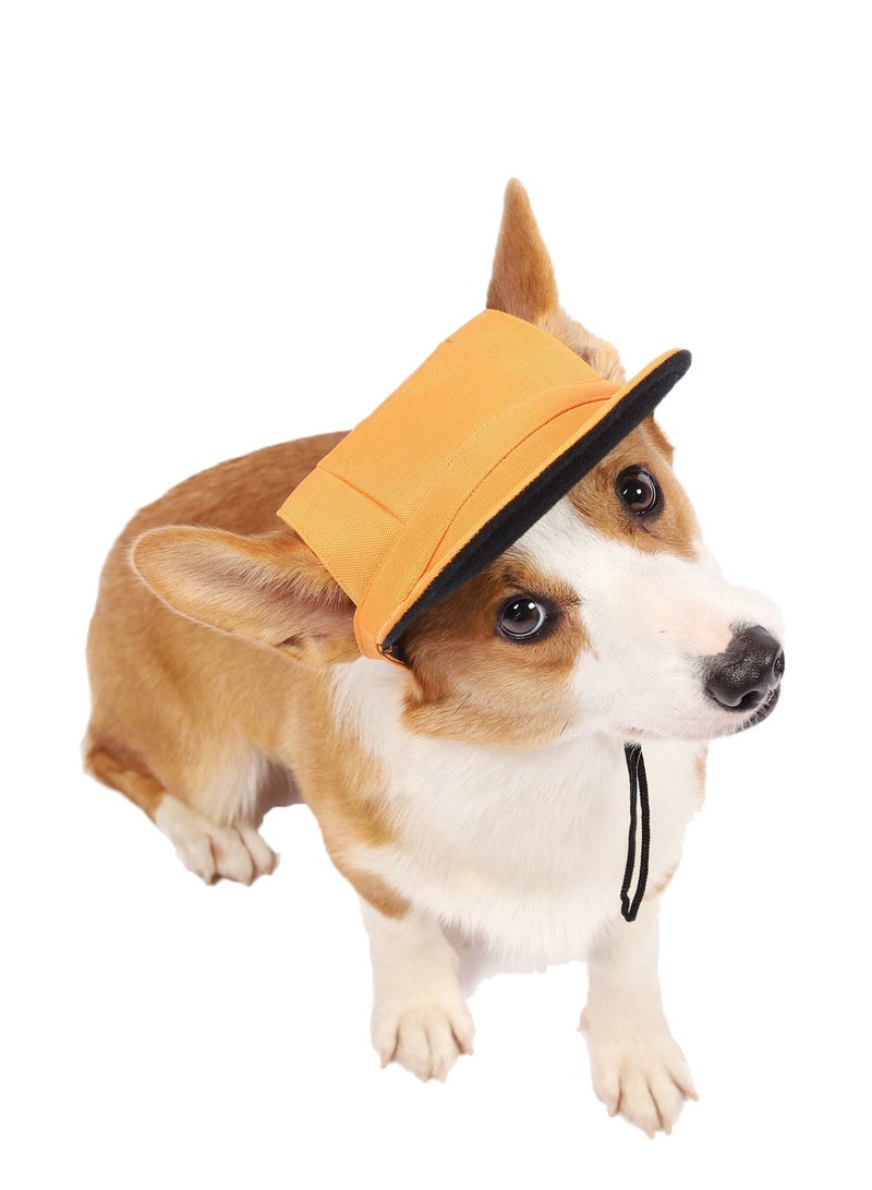 SYOSI Baseball Cap For Dogs 3 Pieces Ear Holes for Sun Protection Breathable Outdoor Pet Visor Bonnet Outfit Puppy Adjustable Drawstring Dog Sport Hat Small Medium Large  - Image 2
