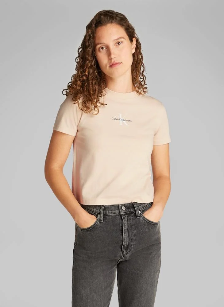 Calvin Klein Jeans Logo Crew Neck T-Shirt